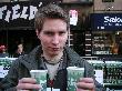Andreas: eins fuer mich eins fuer den Laeufer ...