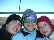 und Kathleen und Rafael bei mir im Lift